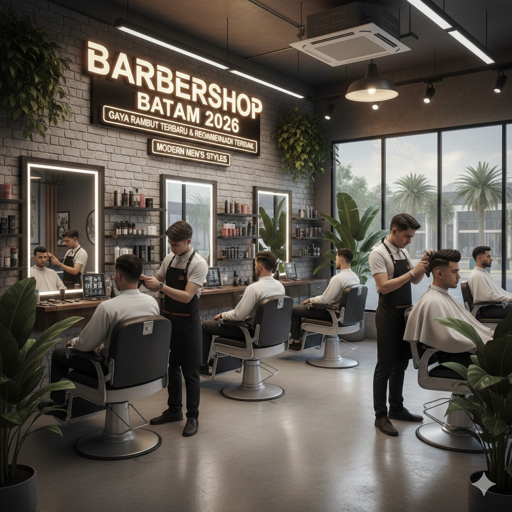 Barbershop Batam 2026: Gaya Rambut Terbaru & Rekomendasi Terbaik untuk Pria Modern